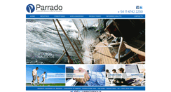 Desktop Screenshot of parrado.com.ar